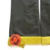 Gants en Cuir d'Agneau Kaki Orange Vert Anis Mirablis Doublés Soie.