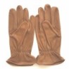 Gants en Cuir de Cerf Tobacco Cavalier Non Doublés.