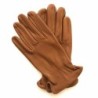 Gants en Cuir de Cerf Tobacco Cavalier Non Doublés.