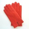 Gants en Cuir d'Agneau Capucine Cowboy Doublés Cachemire.