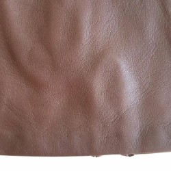 Gants en Cuir d'Agneau, Tobacco Capucine Doublure Soie.