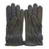 Gants en Cuir d'Agneau Gris Arthur Doublure Soie.