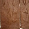 Gants en Cuir de Pécari Chocolat Joseph Non Doublés.