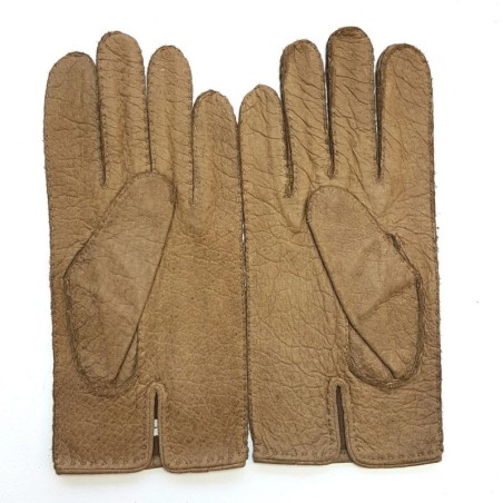 Gants en Cuir de Pécari Kapuzin Alister Non Doublés.