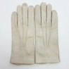 Gants en Cuir de Pécari Otmeal Patt Non Doublés.