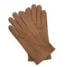 Gants en Cuir de Pécari Marron Glacé Joseph Non Doublés.
