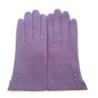 Gants en Cuir d'agneau Améthyste Clémentine Doublés Cachemire.