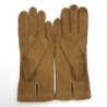 Gants en Cuir de Pécari Caravane Patt Non Doublés.