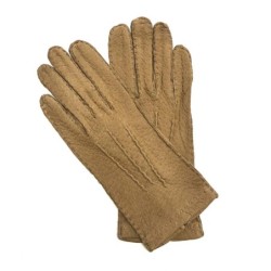 Gants en Cuir de Pécari Caravane Patt Non Doublés.