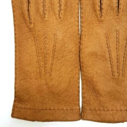 Gants en Cuir de Pécari Cork Patt Non Doublés.
