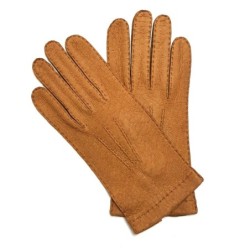 Gants en Cuir de Pécari Cork Patt Non Doublés.