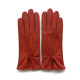 Leather gloves of lamb chilly "JULIE".