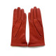 Leather gloves of lamb chilly "CLEMENTINE"