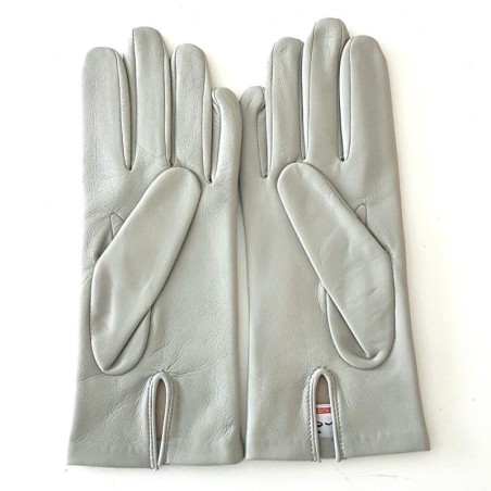 Gants en Cuir d'Agneau Dove Capucine Doublés Soie.