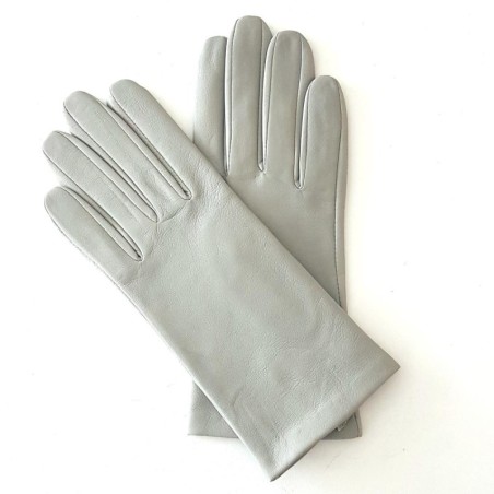 Gants en Cuir d'Agneau Dove Capucine Doublés Soie.