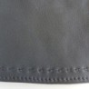 Gants en Cuir d'Agneau Gris Violette Doublés Soie.