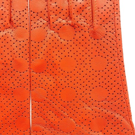 Gants en Cuir d'Agneau Chilly Carmelina Non Doublés.