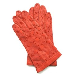 Gants en Cuir d'Agneau Chilly Carmelina Non Doublés.