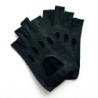 Mitaines en Cuir de Pécari Noir Marlène Non Doublées.