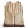 Gants en Cuir d 'Agneau, Havane, Gants de Conduite, Non Doublés.