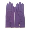 Gants en Cuir d'Agneau Améthyste Capucine Non Doublés.