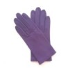 Gants en Cuir d'Agneau Améthyste Capucine Non Doublés.