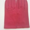 Gants en Cuir d'Agneau Orchidée Capucine Non Doublés.