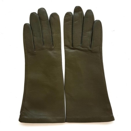 Gants en Cuir d'Agneau Olivier Coline Doublés en Soie.
