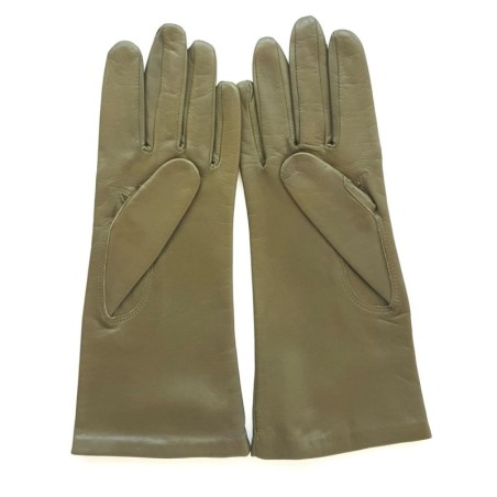 Gants en Cuir d'Agneau Olivier Coline Doublés en Soie.