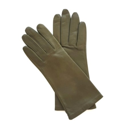 Gants en Cuir d'Agneau Olivier Coline Doublés en Soie.